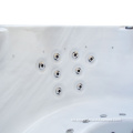 Luksusmassasje Round Whirlpool Bathtub glassfiberbasseng